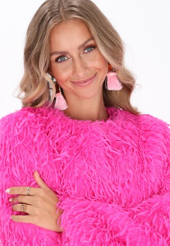 IZIA - Chaqueta de entretiempo 'Fashion Look' en rosa