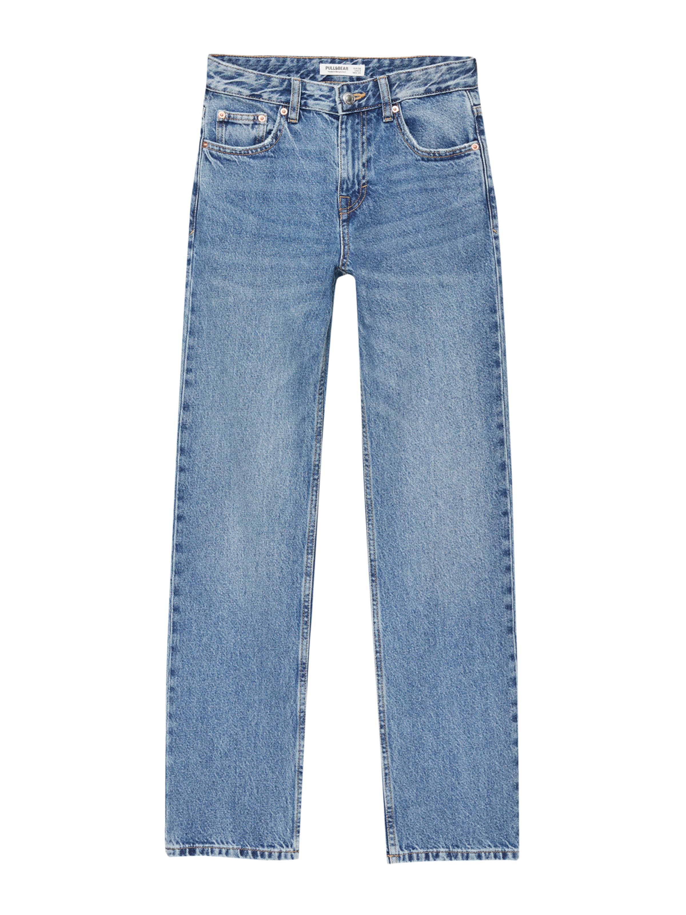 Pull&Bear regular Jeans i blå: forside
