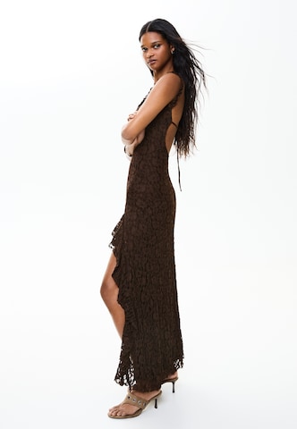 Bershka Dress in Brown