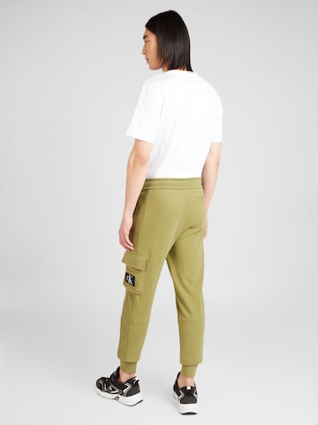 Calvin Klein Jeans Tapered Παντελόνι σε πράσινο