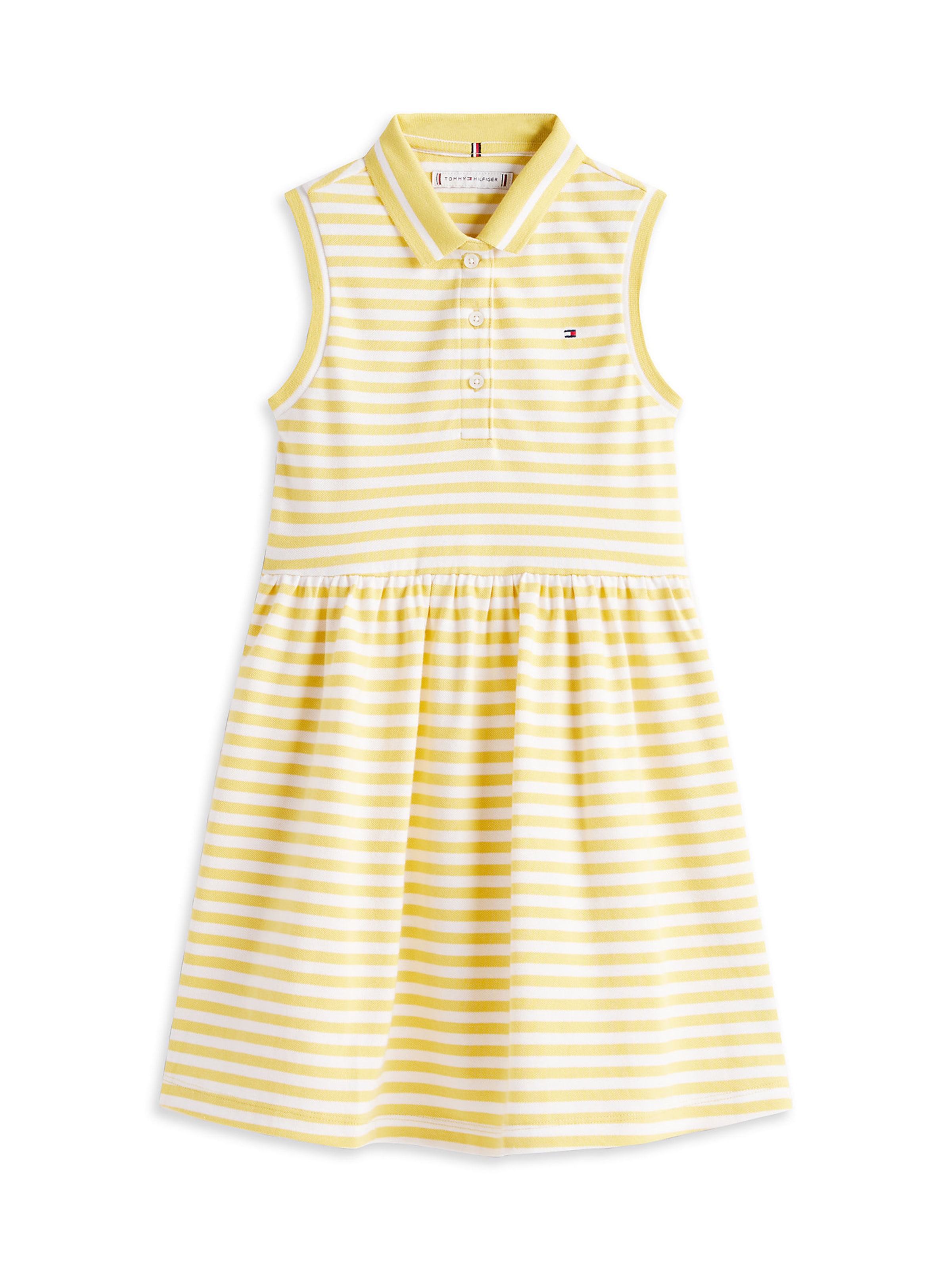 Robe 'Essential' TOMMY HILFIGER en jaune : devant