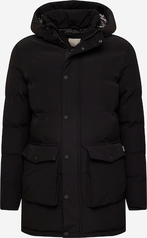 BLEND Winter Jacket in Black: front