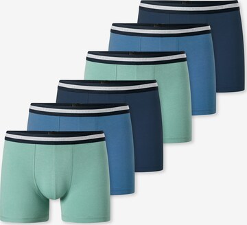 SCHIESSER Underpants ' 95/5 Organic Cotton ' in Blue: front