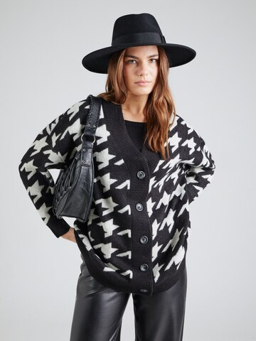 VERO MODA Strickjacke in Schwarz: Vorderseite