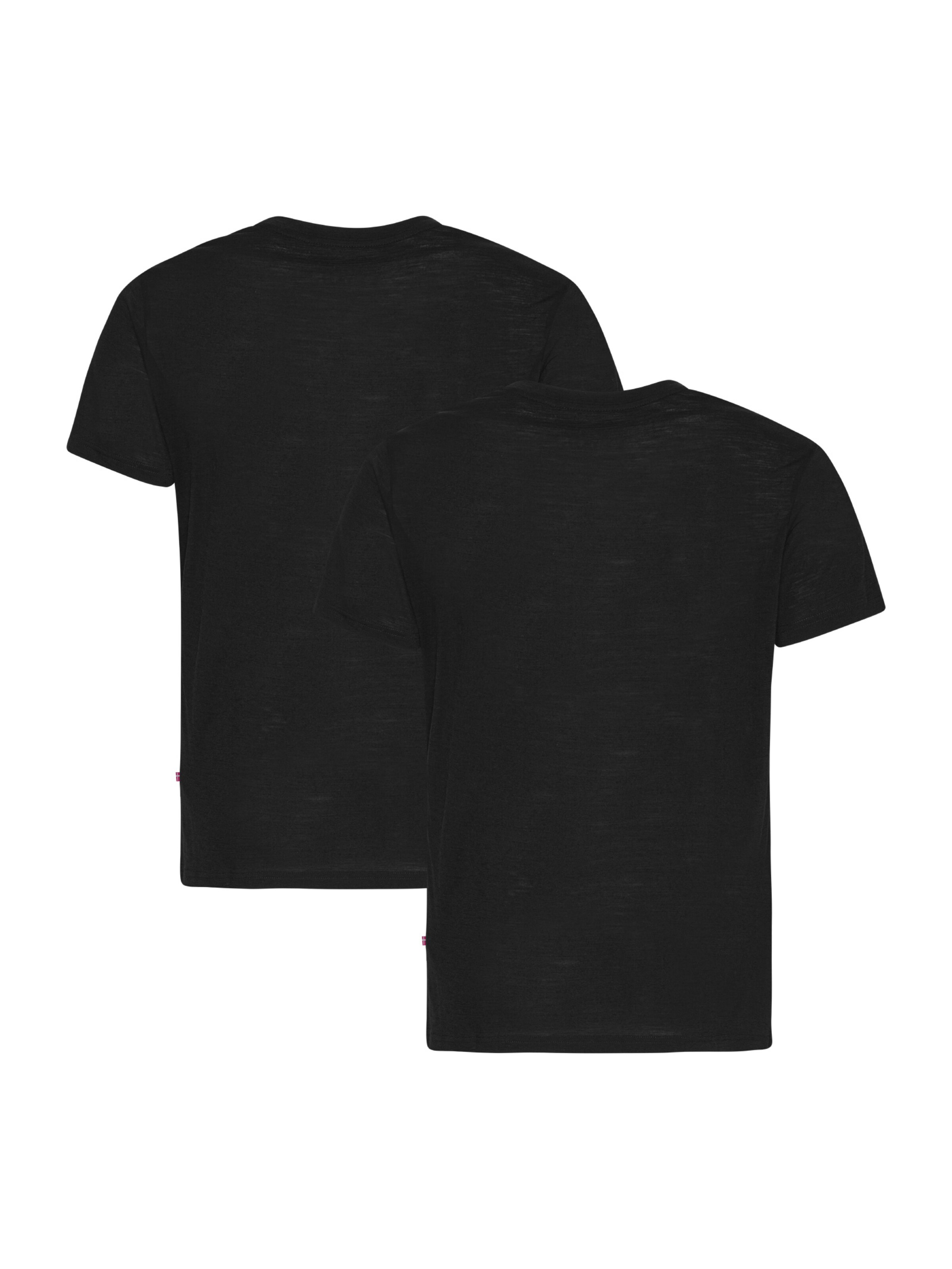 DANISH ENDURANCE T-Shirt '100% Merino' in Schwarz