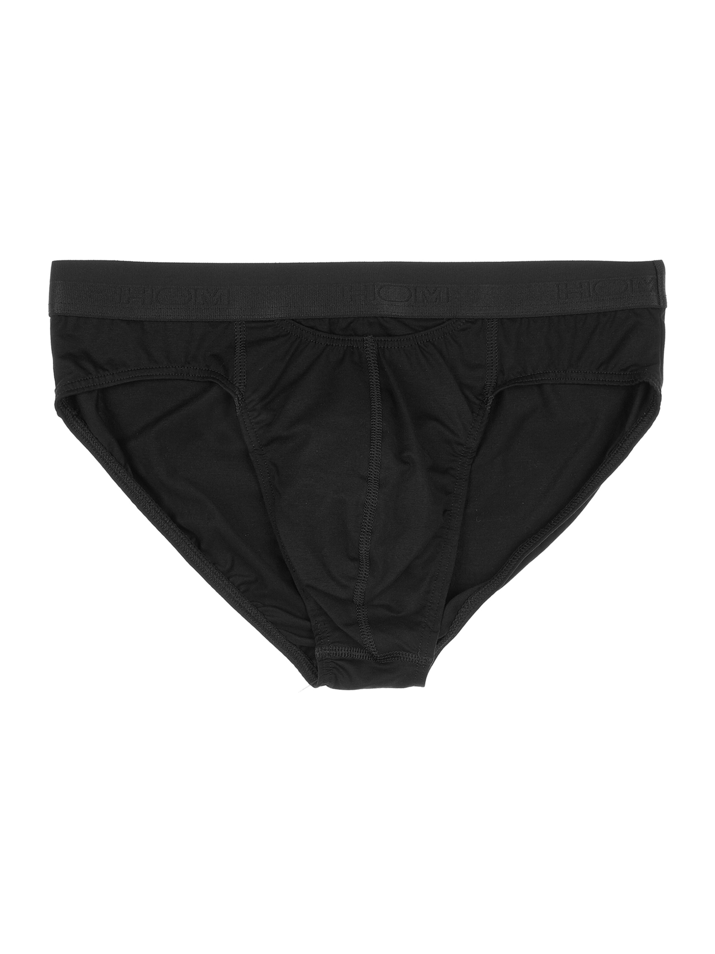 Slip di HOM in nero: frontale