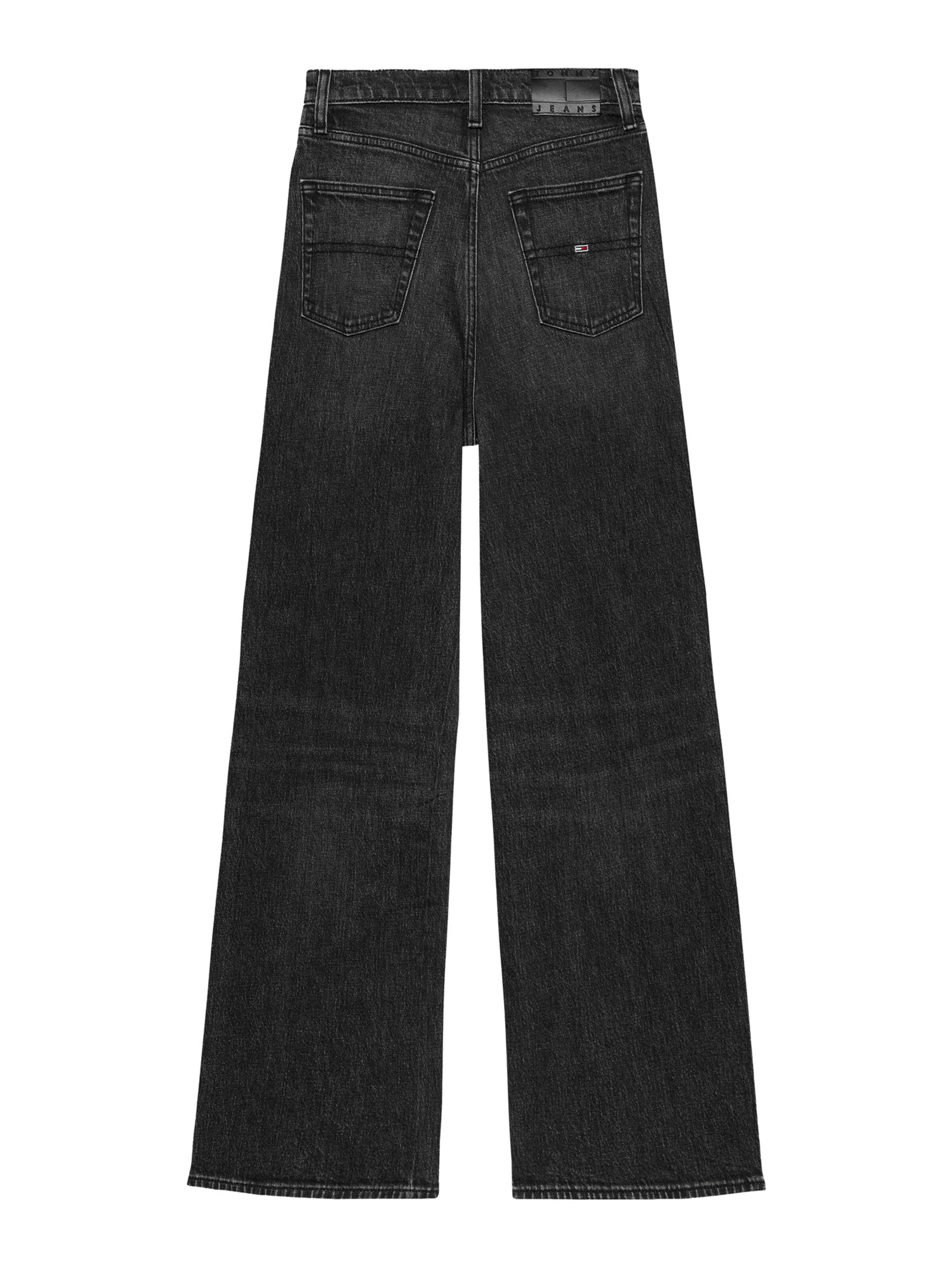 Tommy Jeans Bő szár Farmer 'CLAIRE' - fekete