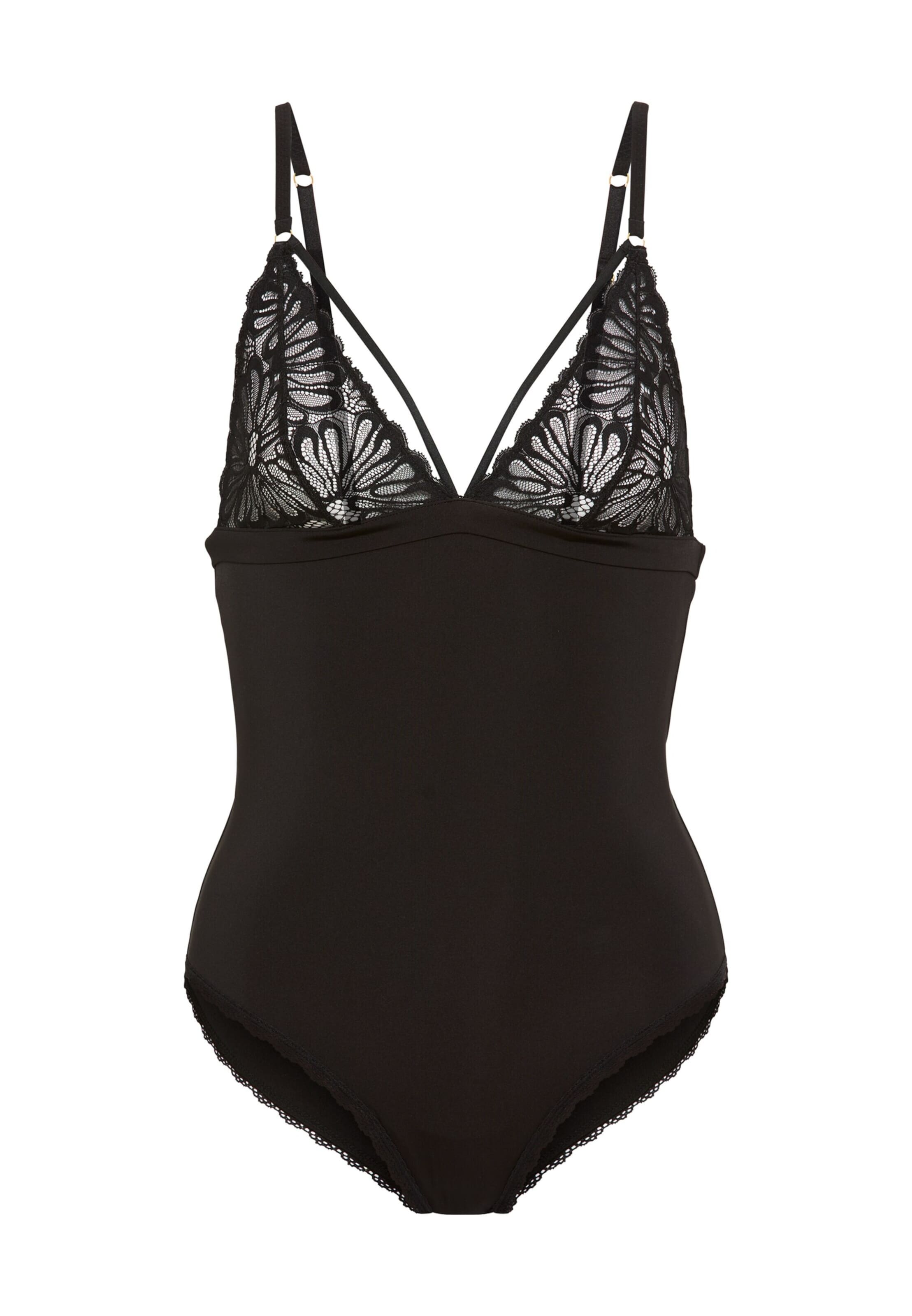 LSCN by LASCANA Bodysuit in Black: front