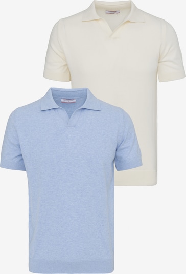 Marškinėliai iš Felix Hardy, spalva – nebalintos drobės spalva / šviesiai mėlyna, Prekių apžvalga