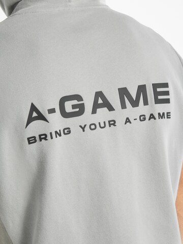 A-Game Спортен пуловер в сиво
