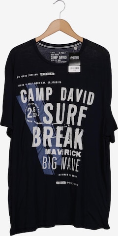 CAMP DAVID T-Shirt 4XL in Blau: Vorderseite
