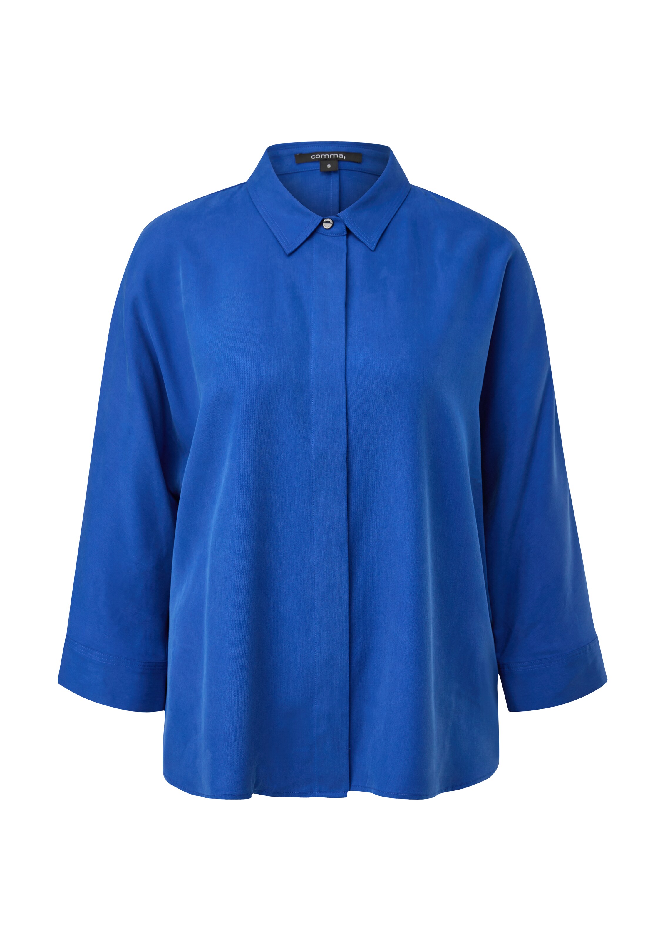 COMMA Blouse in Blue: front