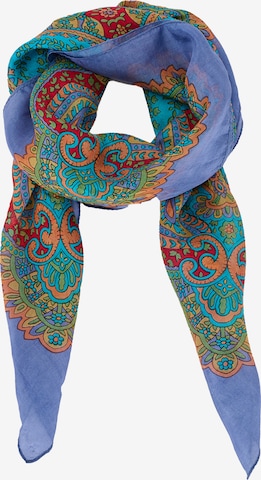 Sciarpa 'Salvias' di Camomilla Italia in blu: frontale