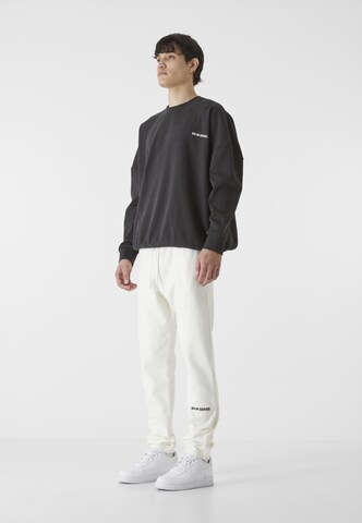 9N1M SENSE Loose fit Trousers 'Essential' in White