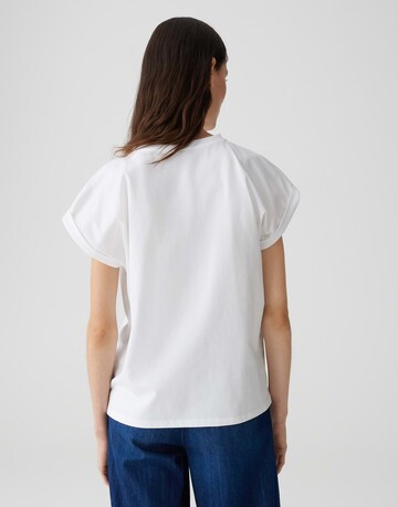 OPUS T-Shirt 'Sparis' in Weiß