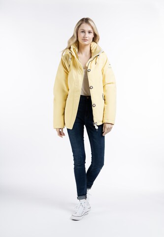 Schmuddelwedda - Chaqueta funcional en amarillo: frente