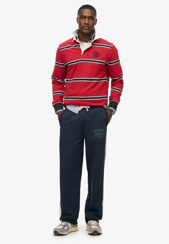 Pantalon 'Essentials' Superdry en bleu