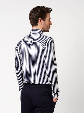 DESOTO Slim fit Button Up Shirt in Blue