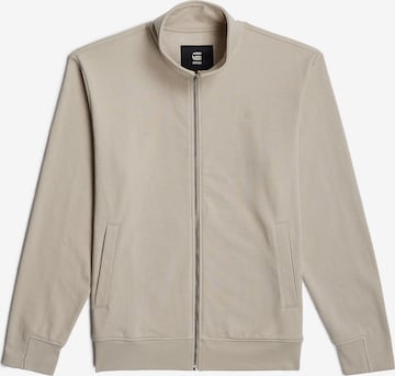 Veste de survêtement 'Nifous' G-STAR en beige : devant