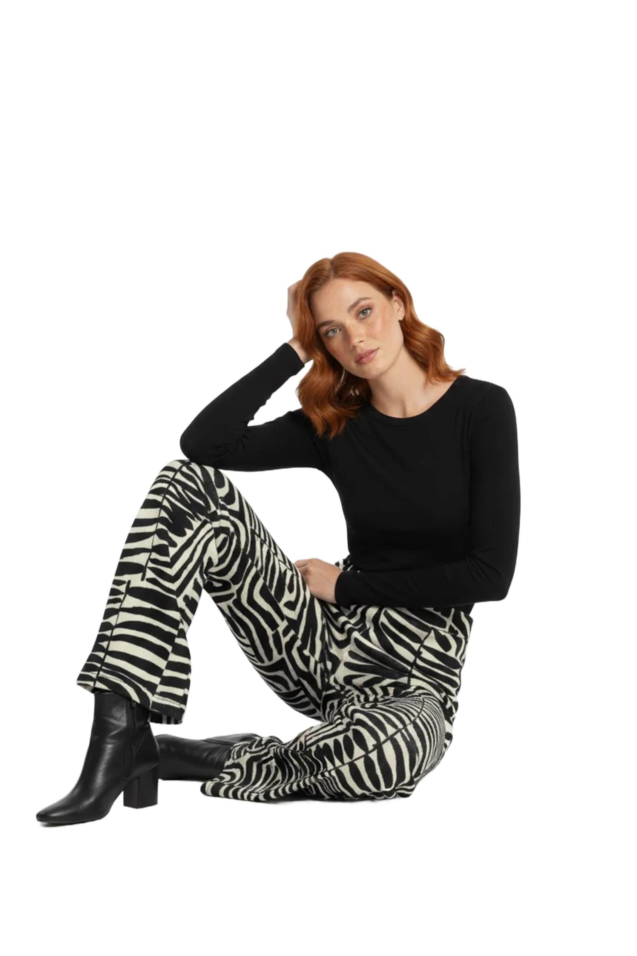 No Matter What Wide leg Trousers in Black