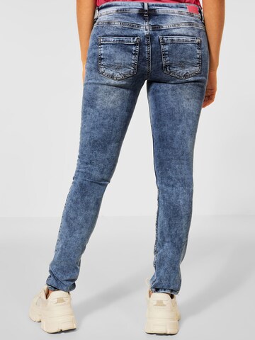 STREET ONE Slimfit Jeans 'Crissi' in Blauw