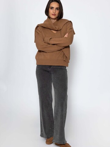 SASSYCLASSY Oversizepullover‌‌‌‌‌ in Braun