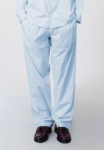 Pockies - Pantalón de pijama en azul: frente