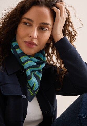 CECIL Bedrucktes Bandana in Blau: Vorderseite