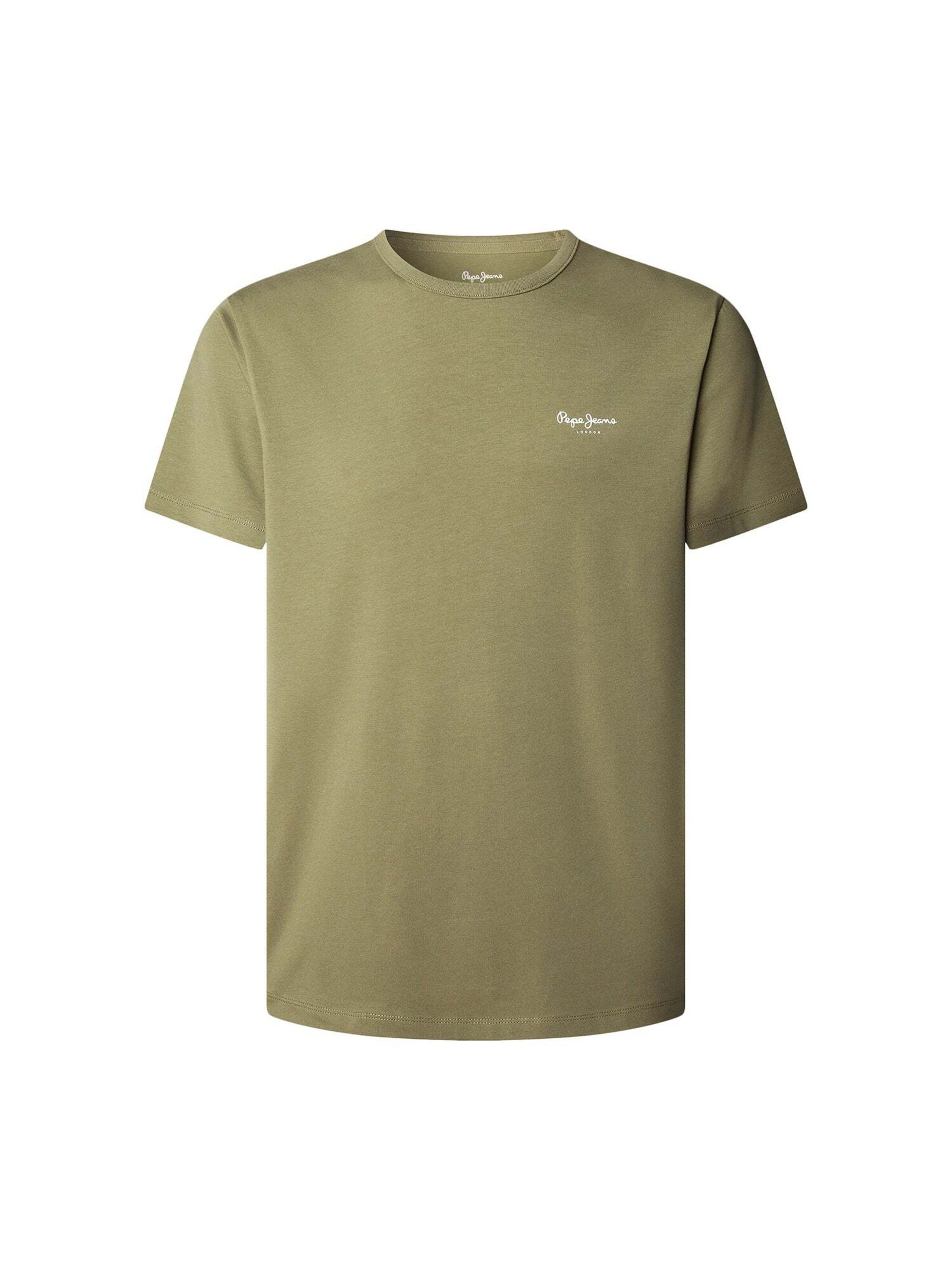 T-Shirt 'Original Basic 3N' Pepe Jeans en vert : devant