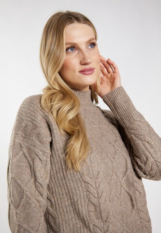 DreiMaster Vintage Sweater 'Incus' in Brown