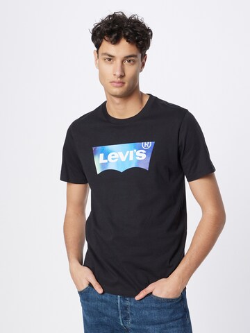 LEVI'S ® Normální Tričko 'Graphic Crewneck Tee' – šedá: přední strana