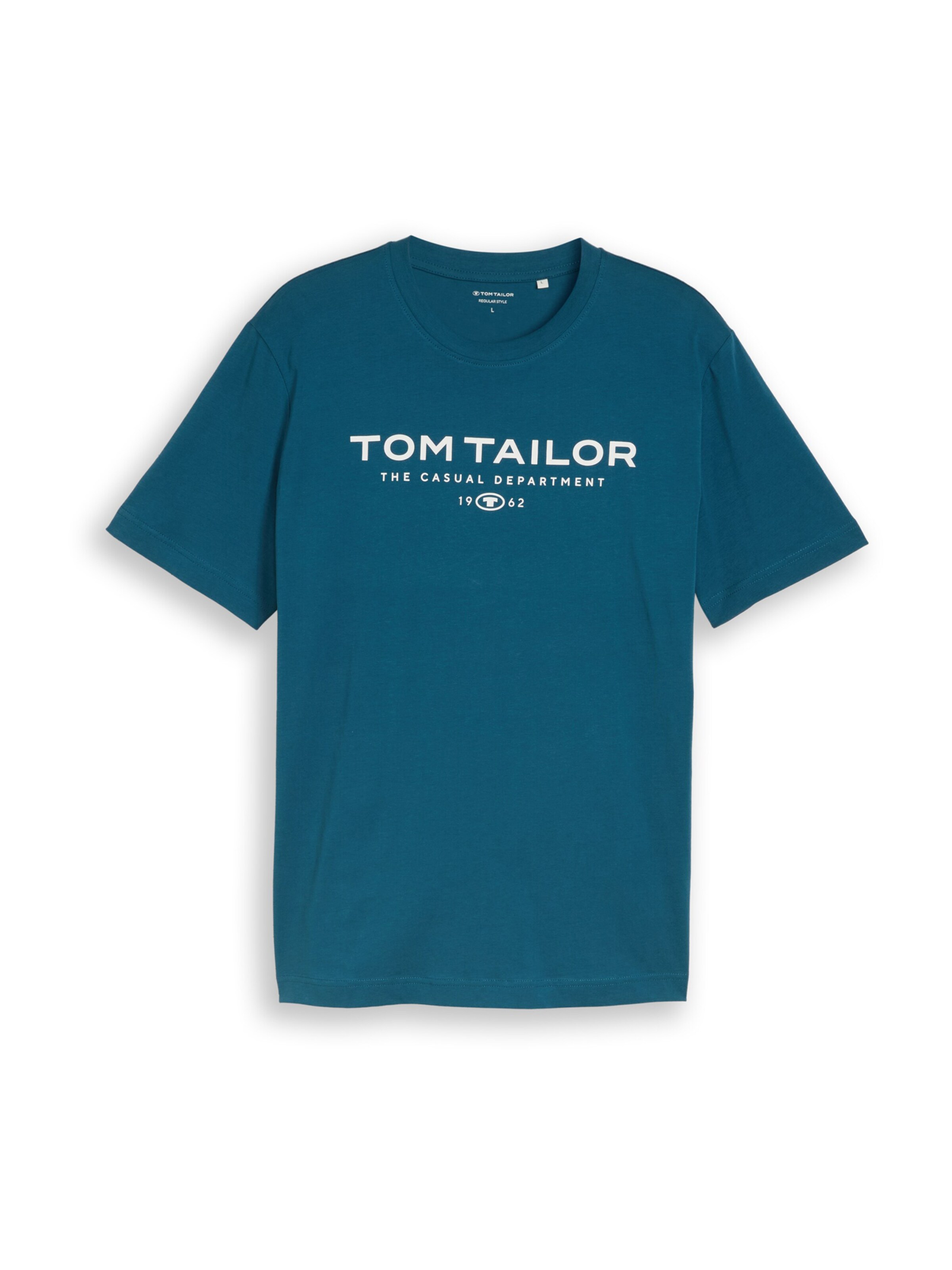 T-Shirt TOM TAILOR en bleu : devant