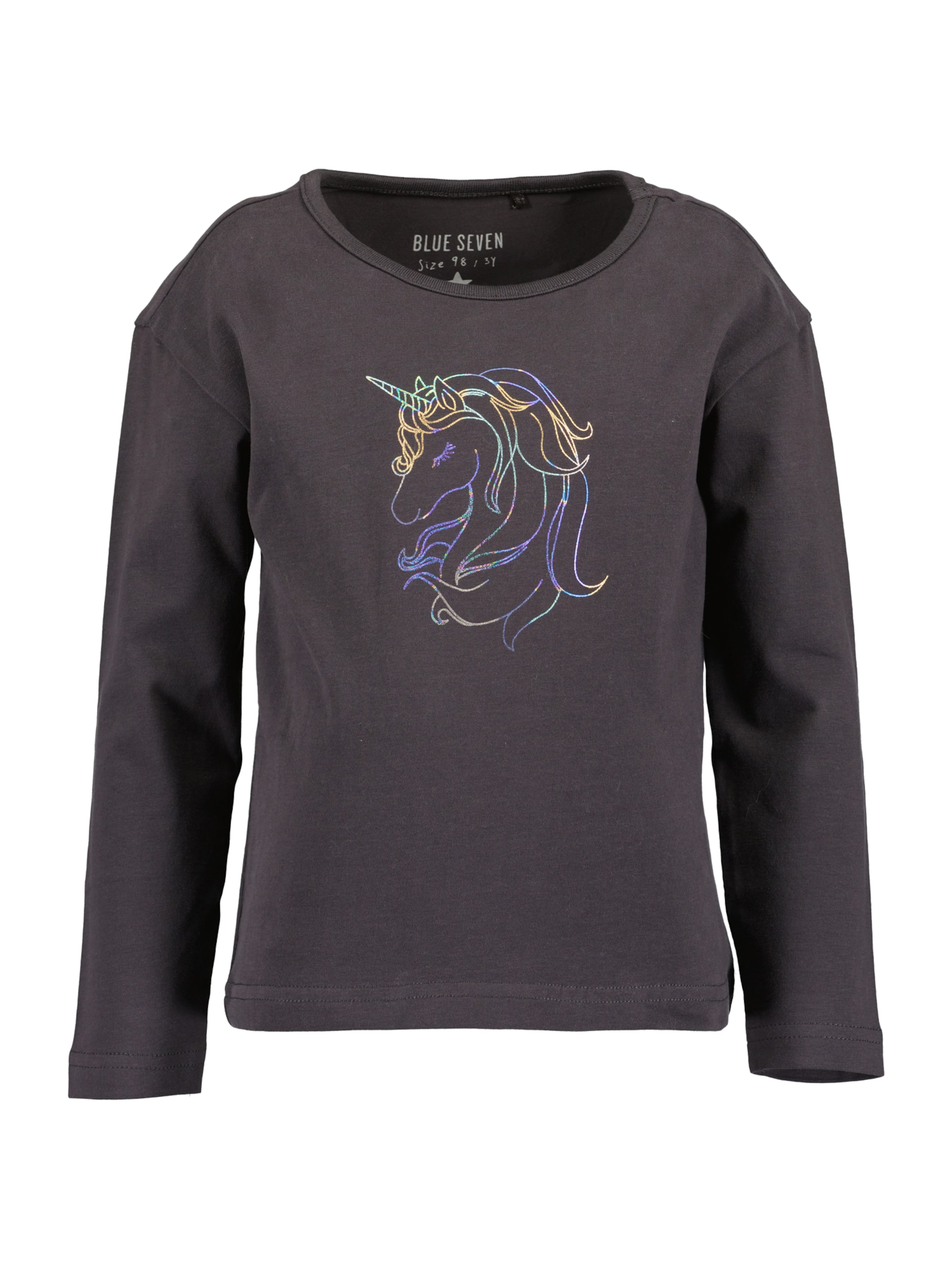 BLUE SEVEN Μπλουζάκι σε γκρι: μπροστά