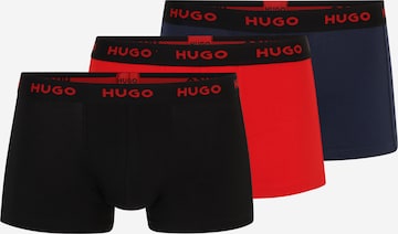 HUGO Red Boxerky - Červená: predná strana