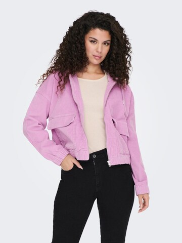 ONLY Between-season jacket 'Kenzie' in Pink: front