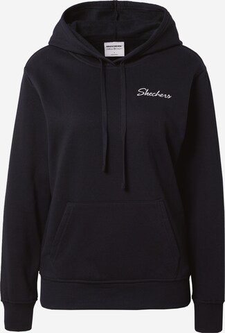 SKECHERSSportska sweater majica - crna boja: prednji dio