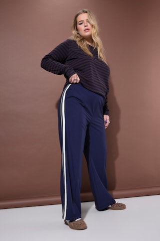 Studio Untold Wide leg Trousers in Blue