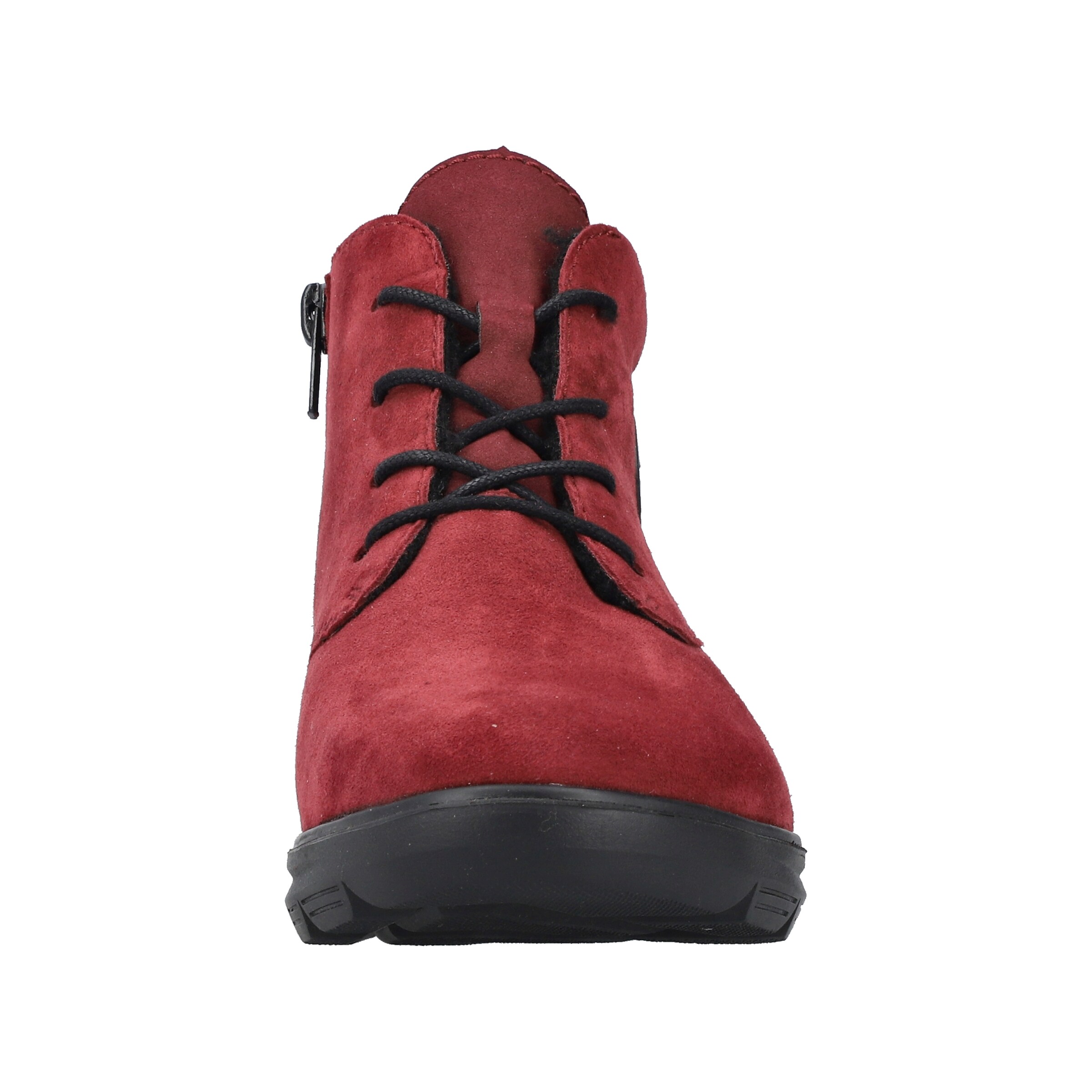 Bottines à lacets Rieker en rouge