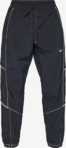 Tapered Pantaloni sportivi 'RETRO' di NIKE in nero: frontale