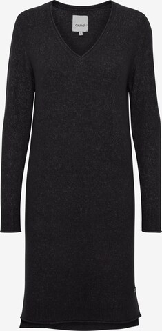 Oxmo Knitted dress 'Ida' in Black: front