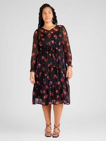 Robe 'MIRENA' ONLY Carmakoma en noir : devant