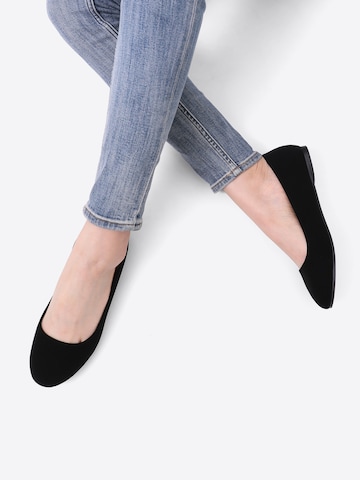 Dream Pairs Ballerina i svart