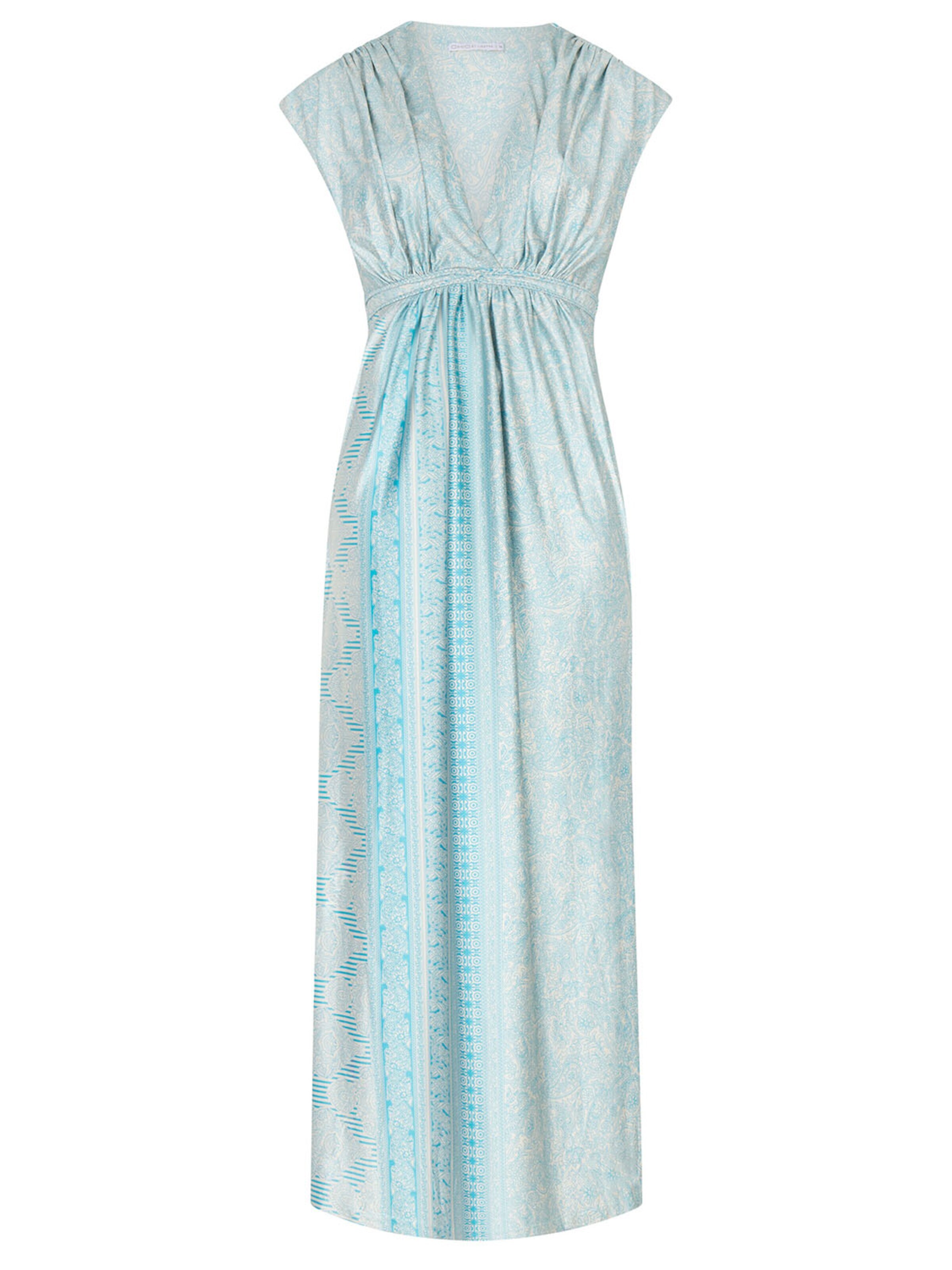 Chic by Lirette Dress 'Kimono dress Guna' in Blue: front