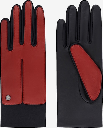 Roeckl Full Finger Gloves 'Stockholm Touch' in Red: front