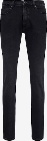 HUGO Skinny Jeans '734' in Schwarz: predná strana