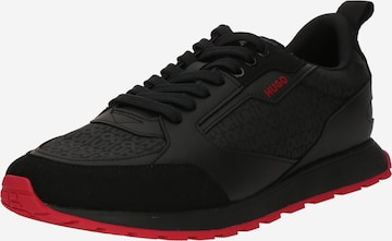 Sneaker bassa 'Icelin' di HUGO in nero: frontale