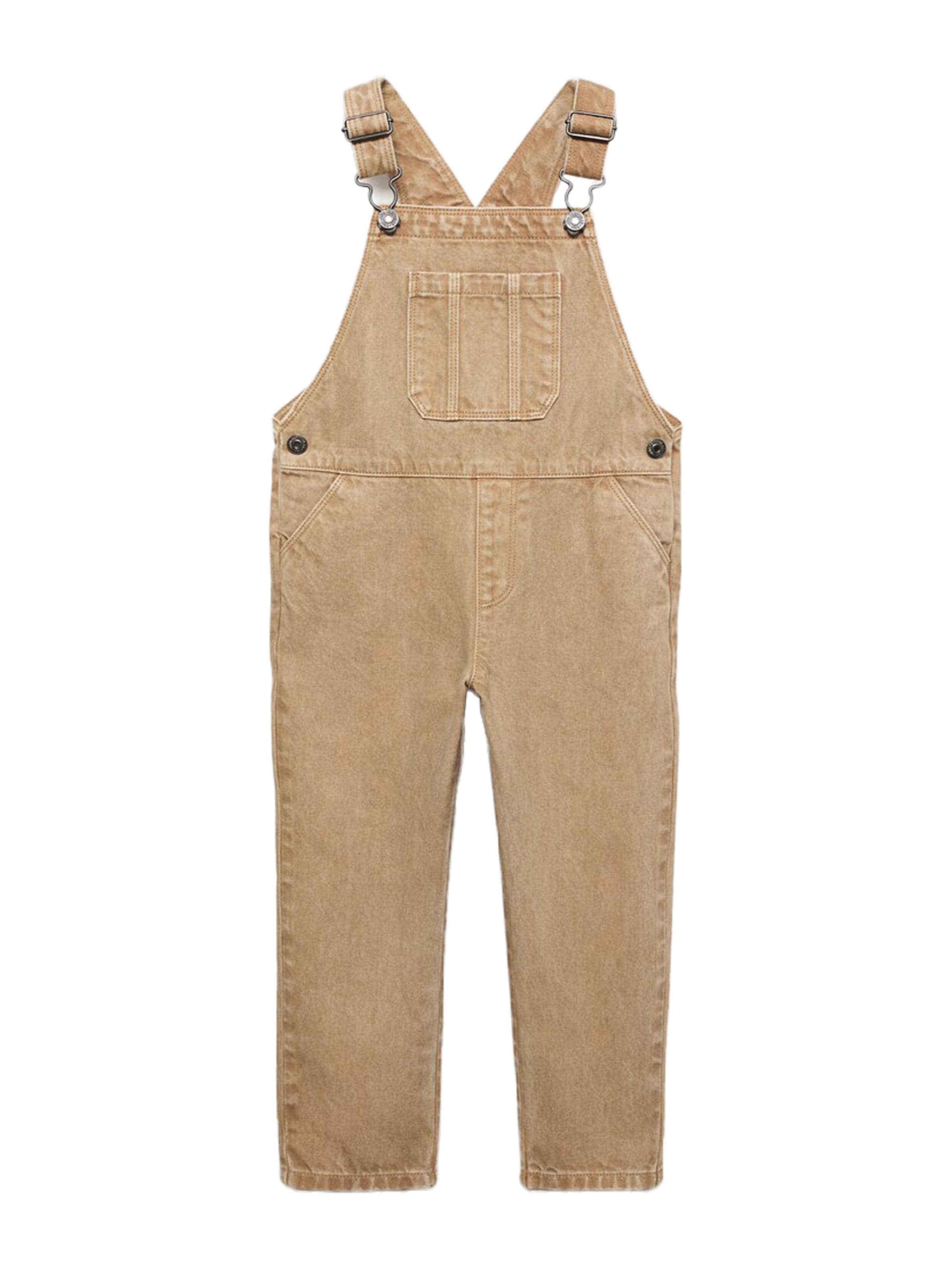 MANGO KIDS Regular Haalari värissä ruskea: etupuoli