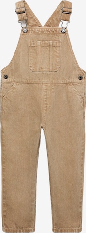 MANGO KIDS Dungarees in Brown: front