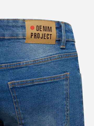 mėlyna Denim Project Prigludęs Džinsai 'Mr. Red'