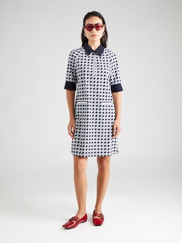 Marc Cain - Vestido em azul: frente